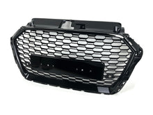 RS3 Style Badgeless Front Grille Black Honeycomb For Audi A3 S3 8V 2017–2020