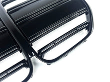 For 2021-2025 BMW 4 Series G22 G23 Coupe/Convertible Gloss Black Front Bumper Grille Kidney Grill fg354