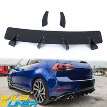 Rear Bumper Diffuser Shark Fin Valance For 2014-2017 VW Golf MK7 GTI vw17