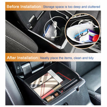 Car Center Console Armrest Storage Box Tray For 2015-2025 Toyota Fortuner