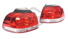 Pair LH+RH Tail Light Lamp For VW Volkswagen Golf MK6 TSI TDI Hatch 2008-2012