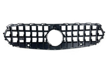 Chrome GT Front Bumper Grille for Mercedes W206 S206 C200 Non-AMG 2022-2024
