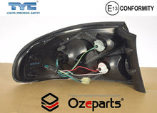 Pair Tail Light Rear Lamp Black For Holden Commodore VT VU VX 1997-2002 - Sedan Only