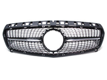 Black Diamond Front Grill for Mercedes W176 2016 2017 2019 LCI w/o Camera