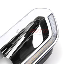 For 2020-2024 Toyota Hilux Revo LED DRL Daytime Running Light Fog Lamp Chrome W/ Turn