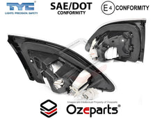 Set / Pair LH+RH Rear Inner Tail Light Boot Lid Lamp for Mazda 3 BL 2009~2013 Sedan