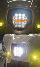 7 Inch LED Motorcycle Headlight Head Lamp w/ DRL Hi/Low Beam for Harley Street Glide 2006-2022