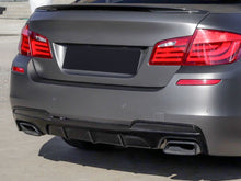 Gloss Black Rear Bumper Diffuser for for BMW 5-Series F10 Sedan M-Sport 2012-2016 di100