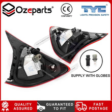 Pair LH+RH Rear Inner Tail Light TailGate Rear Lamp For Mazda CX-5 CX5 KE 12~17