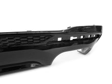 Rear Diffuser + Black Exhaust Tips For 2020-2022 Audi A4 S-line B9 S4