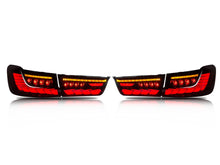Smoked/Red LED Sequential Tail Lights For BMW 3 Series G20 M3 G80 2019-2022
