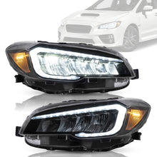 LED Reflector Headlights w/ Sequential Indicators for 2015–2021 Subaru WRX / WRX STI Left + Right