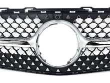 Chrome Diamond Style Front Grille For Mercedes C-Class W206 C206 C220 C300 2022+ Non-AMG