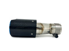 62mm Inlet Carbon Fiber Exhaust Tips Tailpipe Universal