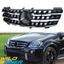 Chrome/Black Front Grille for Mercedes W164 ML ML500 ML350 ML300 ML63 2005-2008