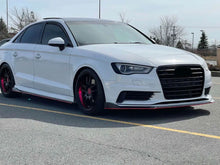Pair Left+Right Front Lower Side Fog Light Grilles For Audi A3 / S3 2013-2016