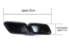 E63 AMG Rear Diffuser + Black Exhaust Tips for Mercedes W213/S213 AMG Pack 2016-2019 di33