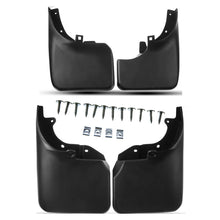 4x Front & Rear Splash Guards Mud Flaps w/o Fender Flares for Toyota Landcruiser 80 1990-1997