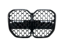 For 2021-2025 BMW 4-Series G22 G23 Coupe Black Diamond Front Bumper Grille Kidney Grill