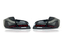 Red/Smoke OLED Sequential Tail Lights For BMW 5 Series F10 F18 2011-2016