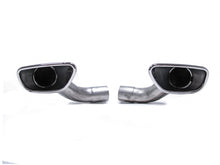 Chrome Exhaust Pipe Muffler Tips + Black Covers For BMW X5 E70 3.0si 30i 35d 2007-2010 et48