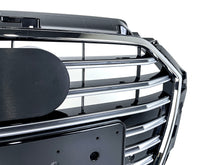 Chrome S3 Style Front Grille For Audi A3 S3 8V 2017–2020 Front Bumper Grill