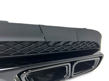 E63 Style Diffuser & Black Exhaust Tips For Mercedes E W212 S212 E250 E300 E350 AMG Pack 2014-2016 di208