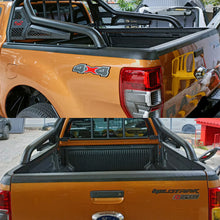 3PCS Tailgate Cover Rail Cap Protector Guard For Ford Ranger 2012-2022 Wildtrak
