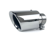 2x Porsche Universale 2.5'' Exhaust Muffler Tips Chrome / Black