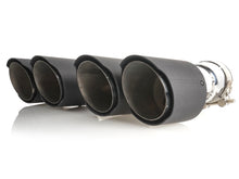 Matte Carbon Fiber Quad Exhaust Tips for BMW G30 5-Series M-Sport 2017-2023