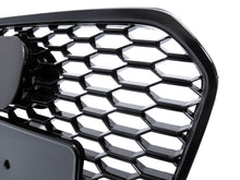 Glossy Black Front Mesh Grille Grill For Audi A6 S6 C7 2012-2015 fg66