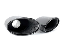 60mm Inlet Black Exhaust Tips Muffler for Audi A4 A5 A6 A7 Refit To RS4 RS5 RS6 RS7