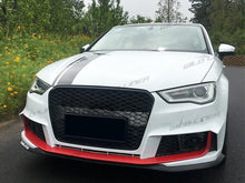 Gloss Black Sport Mesh Honeycomb Front Grille For Audi A3/S3 8V 2013–2016