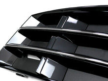 Front Fog Light Grill Cover for AUDI A4 B9 Base Trim 2017-2018