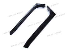 Gloss Black Rear Window Spoiler Side Canard Splitter for VW Golf 6 MK6 GTI R GTD