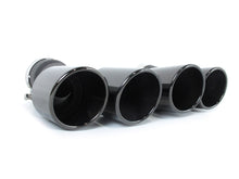 Pair For 2017-2023 BMW 5 Series G30 540i BLACK Twin Exhaust Tips Muffler Pipe