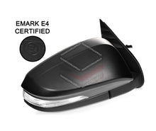 TYC Pair LH+RH Electric Door Mirror Black LED For Toyota Hilux 2015-2024