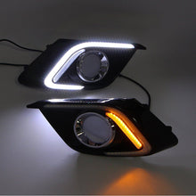 DRL LED Daytime Running Light Fog Lamp w. Turn Signal for MAZDA 3 AXELA 2014-2015