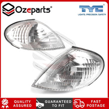 Pair LH+RH Head Light + Corner Lamp Single Reflector For Nissan Pulsar N16 2000-2003
