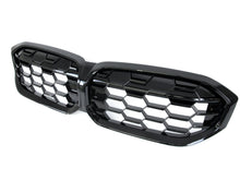 For 2023+ BMW 3-Series G20 M340i Black Diamond Front Kidney Grille Grill
