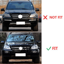 Black Diamond Front Grille For Mercedes GL-Class X164 GL450 2007-2012 GL350 2010-2012