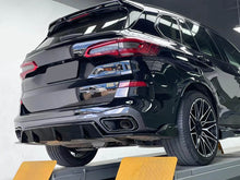 Gloss Black Rear Diffuser Lip for 2019+ BMW G05 X5 M Sport Bumper di119