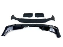 Gloss Black Rear Diffuser + Exhaust Tips for Mercedes CLA C118 W118 CLA35 CLA45 AMG 2020-2024
