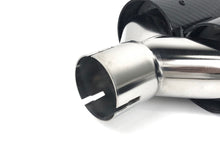 62mm Inlet Carbon Fiber Exhaust Tips Tailpipe Universal