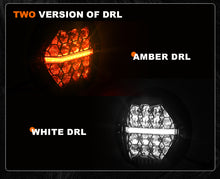 7 Inch LED Motorcycle Headlight Head Lamp w/ DRL Hi/Low Beam for Harley Street Glide 2006-2022