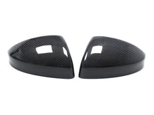 Real Carbon Fiber Mirror Caps For Audi TT TTS TTRS MK3 2016–2025 (No Lane Assist)