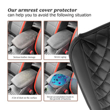 Car Center Armrest Cover Protector Cushion Mat For 2022-2025 Ford Everest