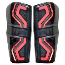 Smoke Black Sequential LED Tail Lights Lamp for Isuzu D-Max DMax 2019-2024