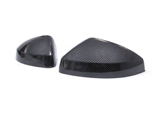 Carbon Fiber Look Side Mirror Cover Caps for Audi A3 8V S3 RS3 W/O Lane Assist mc128