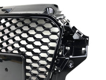 RS3 Style Black Badgeless Front Grille For Audi A3 S3 8V 2014–2016
